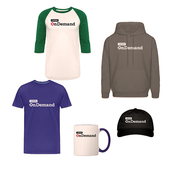 Open OnDemand swag available to shop online